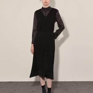 올리비아로렌 HC14 언발 플리츠 원피스 VOCOA4F8311