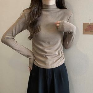 [올리비에스클로젯] 반폴라 긴팔 티셔츠_O2509TS165C