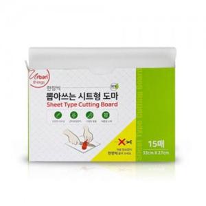 어반띵즈 뽑아쓰는 시트형 도마 (15매)