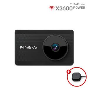 [파인어워즈][정식출시][AS 2년/GPS] 파인뷰 X3600 POWER QHD 블랙박스 스마트폰 연동 128GB 자가설치