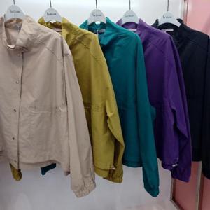 Latium HC06 국내생산 팔뚝품편한 루즈핏 차이나카라 깔끔한 이중 점퍼 T2533jp01