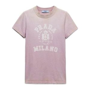 프라다 반팔 티셔츠 3557B16XSF0203 S OOO Pink
