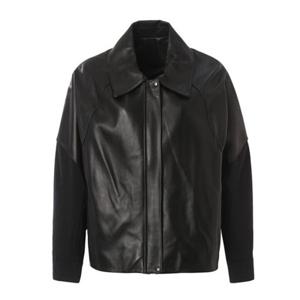 [아이잗바바] 배색 가죽 자켓 (BR9E3LT041)