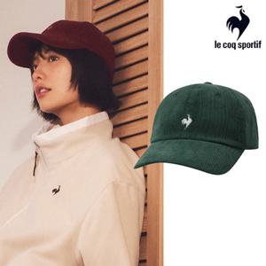 [르꼬끄] 남녀공용 코듀로이 볼캡 QQ323ACP92_DGN