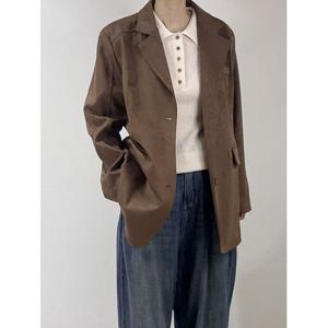 [헤레이스]데이즈 스웨이드 자켓_YMSH25FW125