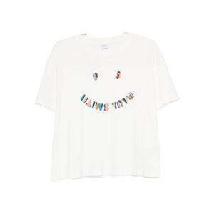 폴스미스   반팔 티셔츠 FW25 W2R405VTP518002 6088268 White