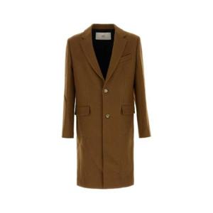 AMI 파리 싱글 브레스티드 코트 HCO010WV0078 216 TP949055331