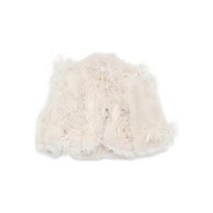 엘리 사브   퍼 자켓 FW25 J0147  POWWH 6309590 WHITE