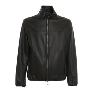 엠포리오 아르마니 가죽 자켓 01R55P01P54999 Black