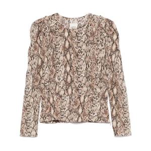 이자벨마랑   블라우스 SS25 HT0012FA C1J05I23NL 5503640 Beige