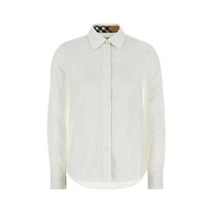 버버리   긴팔 셔츠 FW25 8111217 A1464 5667344 White