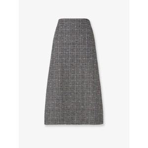 [FENDI] 라프리마 여성 스커트 체크 트위드 FQ7686 AVJ0F1T6F SMOKE25 /12