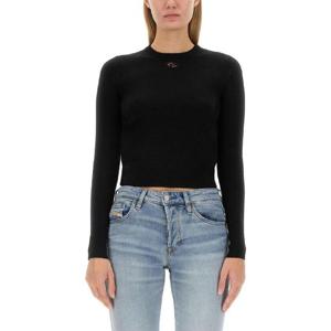 디젤   긴팔 티셔츠 FW24 A130130GEAY9XX 3288695 BLACK