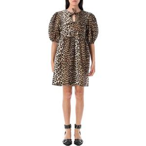 가니   반팔원피스 FW25 F97586488943 5705869 Brown
