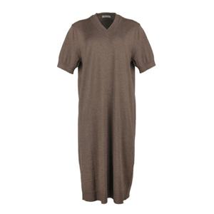 [파슨스] Knit V-neck Long Dress   [PW5R9NO02]