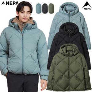 네파 [택가 379.000원](7L72027) 남성 이준호 에어 써밋 발열기능 미들 구스다운