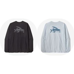 [파타고니아코리아] 37827Q7 멘즈 롱-슬리브드 플라잉 피시 리스판서빌리-티셔츠 Flying Fish PG