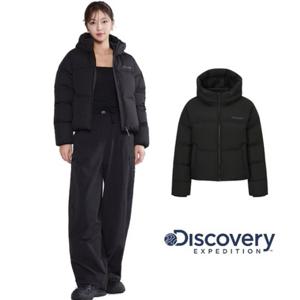 디스커버리 25FW 겨울 DWDJ94056BKS 여성 올리아 글로우 다운 숏패딩
