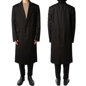 아미 남성 오버사이즈 투버튼 버진울 코트 HCO300 244 001