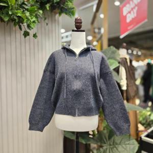 스테파니 HC05 집업후드니트T크롭 N24NW4402HK22
