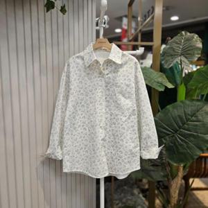 스테파니 HC05 흑백호피데님남방NB셔츠 N25NS5113HK