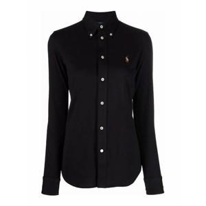 [POLO RALPH LAUREN] 라프리마 여성 셔츠 Heidi 자수 옥스포드 211664427010001 블랙 /8