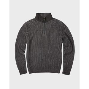 [인디안][BRUNO BAFFI] 에리 배색 집업 하프터틀._MNUBHYWA311