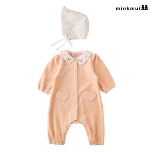 [밍크뮤]OR 꽃잎골벨로아SET우주복 35C1360004 35C13-600-04 출산백일돌선물