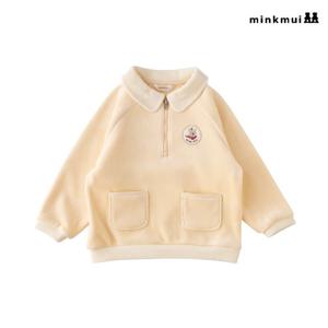 [밍크뮤]YE 베베골벨로아스웨트셔츠 35C1533405 35C15-334-05 출산백일돌선물