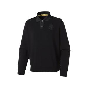 와이드앵글골프긴팔티 KQJ WWU22262Z1 여성 WAGLE 폴로 티셔츠 (Black)