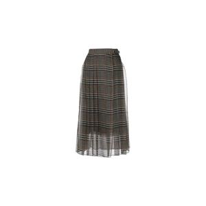 25 FW Brunello Cucinelli 체크 미디 스커트 MP067G3292C6902 TP443380700
