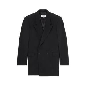 25 FW 메종마르지엘라 더블 브레스티드 코트 S62BN0117M35614 TP443387315