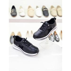 세레스 세이브존03 여성 샤이닝 스타 펀칭 키높이 쿠션 스니커즈 4cm AGKR46A-8