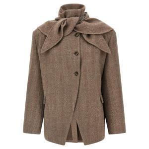 마그다뷰트림 수트 자켓 121925BEIGE Brown
