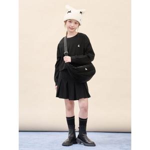 [빈폴키즈] 벨벳틴 호보백  블랙 (BI59D2U015)