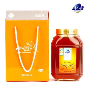 [영월농협] 동강마루 야생화꿀 (병2kg)/손잡이박스