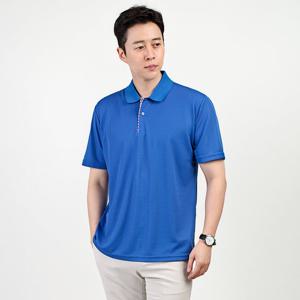 남성 기능성 쿨론 반팔 카라티 LM-KAH-NINE-블루