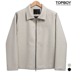 [탑보이][탑보이] 오버핏 투웨이 미니멀 블루종 자켓 (MP016)