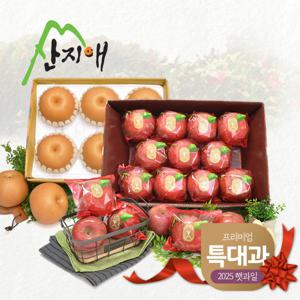 산지애 햇사과 3.5kg+왕특대 배 4.7kg