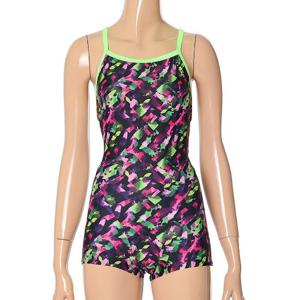 [티막]고탄력 1부 여성 실내 수영복UKP1061GR