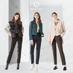 잭필드 2022 여성 보아퍼 본딩팬츠 3종