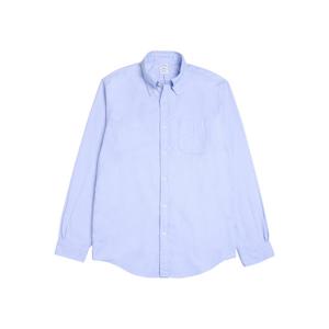 [브룩스브라더스] 레귤러핏 플란넬 솔리드 셔츠 (블루) (BBTHMM6109MDW)