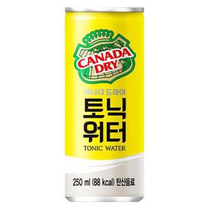 [코카콜라] 캐나다드라이 토닉워터 250ml x 60캔