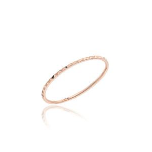 [GB] 체크 컷팅 실반지 데일리 14k 반지 LRS16075G