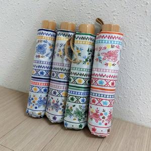 [애슬릿] 수동 접이식 양산 우산 꽃 암막 우양산