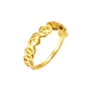 [삼성금거래소 MELORA] O컬렉션 24K 하트패턴 반지 3.29g
