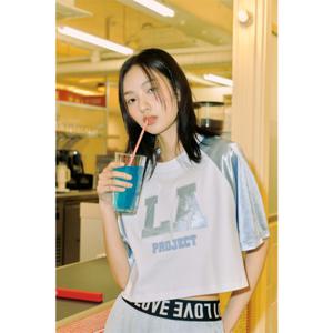 [랩][made by LAP] LA배색 매쉬 져지티셔츠 AQ2CT561