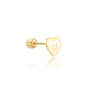 [GB] 스마일 하트 14K GOLD 피어싱 LPFN4231G