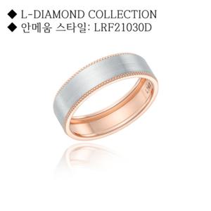 [로이드]18K 무광볼륨 남성 커플링 LRF21028D