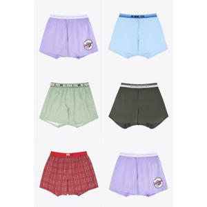 [예스]레드 그린 체크 ,카키,블루 남성 면 트렁크 6종 택1 YSMTZB05ZA01ZA05Z805Z813